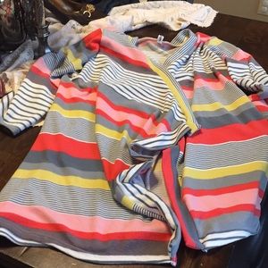 Multi colored cardigan